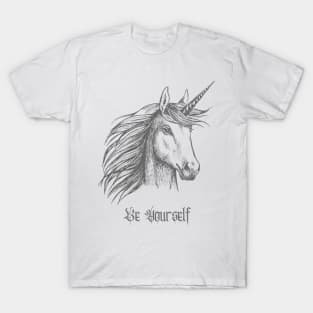 Unicorn Head T-Shirt